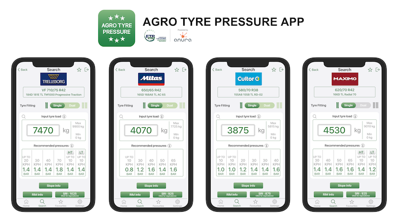 Agro Tyre Pressure App